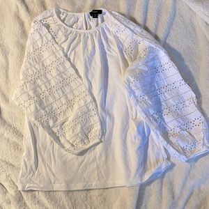 Jcrew White Top